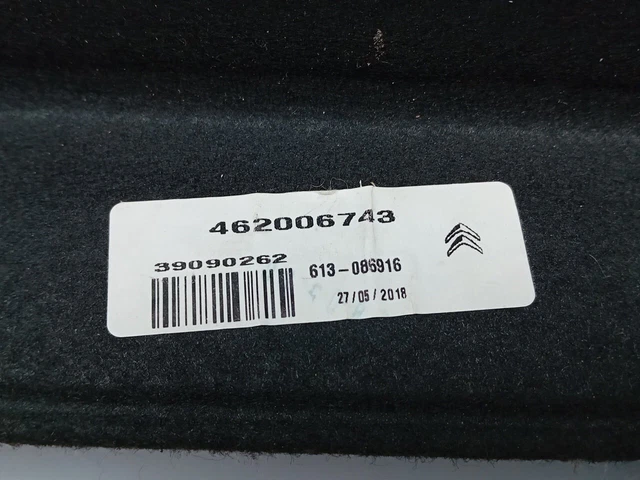 Clips Plastique Noir Pour Support Tablette Arrière Citroën - Lot De 2 Pièces