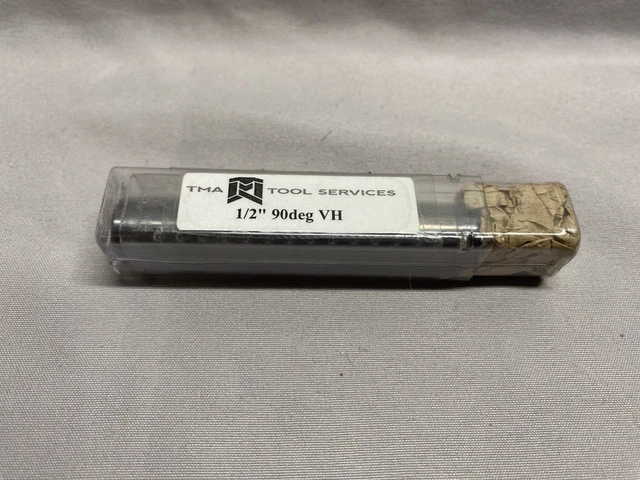 TMA Tool 1/2" 90 Degree Solid Carbide Countersink 1/2" x 3"OAL, 4 Flute