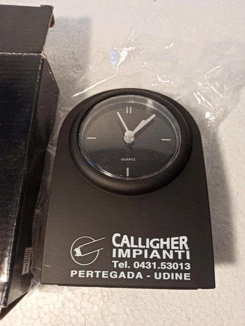 ⏲ Orologio da tavolo pubblicitario Callegher Impianti a batteria - Vintage ⏲