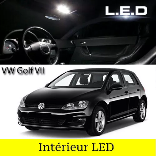 Kit ampoules à LED pour l'éclairage intérieur blanc Volkswagen Golf 7 VII