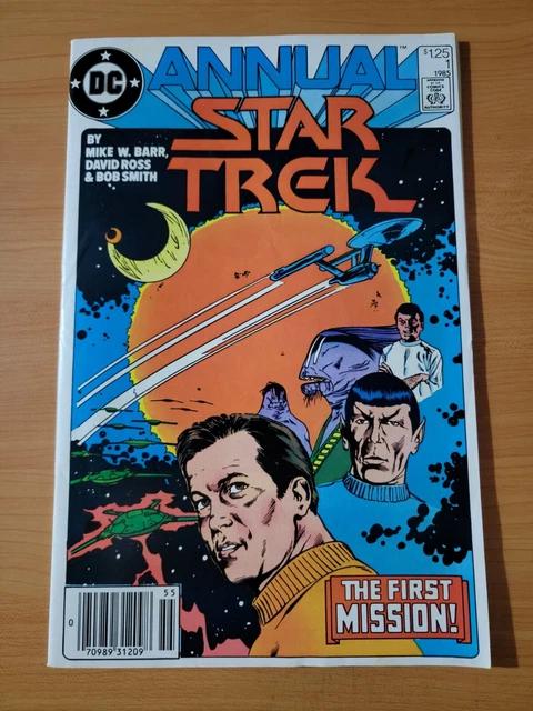 Star Trek v1 Annual #1 Newsstand Variant ~ VF - NEAR MINT NM ~ 1985 DC Comics