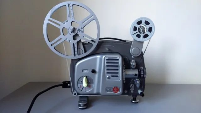 VTG 1960S BOLEX Paillard 18-5L Super 8mm Movie Projector w/Power