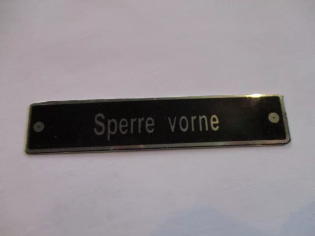 Typenschild Steyer Puch haflinger 700 AP Sperre vorn S64 Pinzgauer Allrad