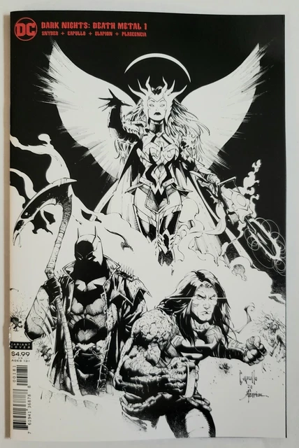 Dark Knights Death Metal #1 NM Midnight Exclusive Variant DC Comics Greg Capullo