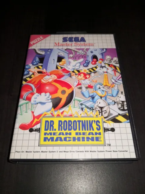 Dr. Robotnik's Mean Bean Machine (EU), Sega Master System - Excellent condition