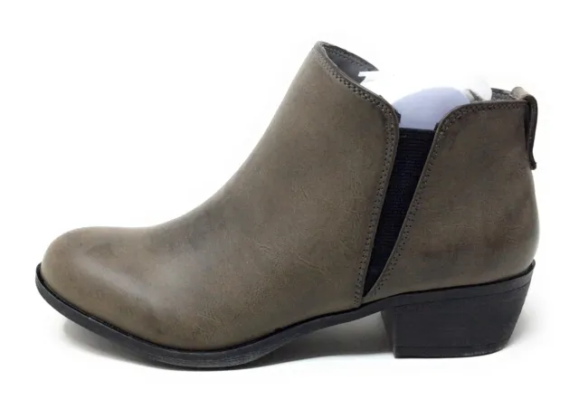 Zigi Soho Womens Ayesha Pull On Ankle Boots Grey Faux Leather Size 6.5 M US