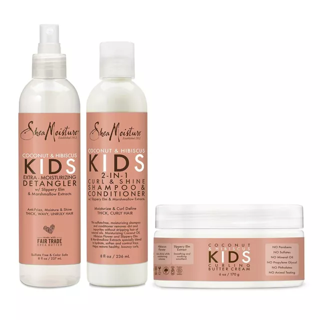 Shea Moisture | Coconut & Hibiscus Kids Hair Care Products