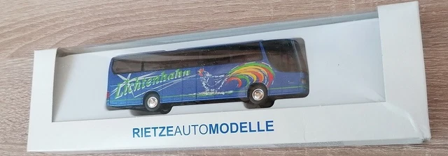Rietze 00337 , autocar de voyage KÄSSBOHRER SETRA S 315 HDH Austro Pauli Neuf BO (Ref