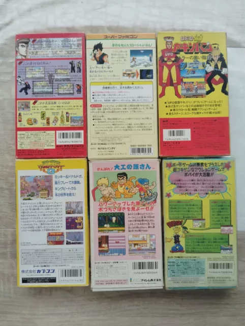 Lote Super Famicom juegos japoneses, usados 2