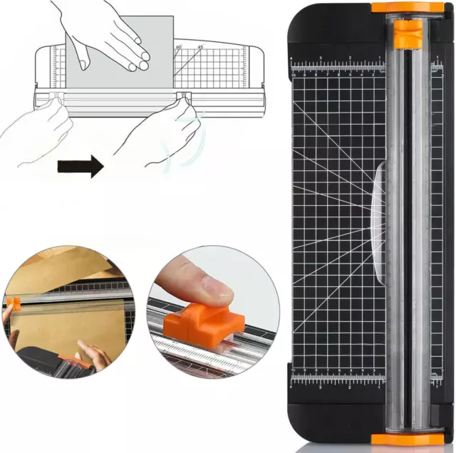 Heavy Duty A4 Photo Paper Cutter Guillotine Card Trimmer Ruler Home Office Arts