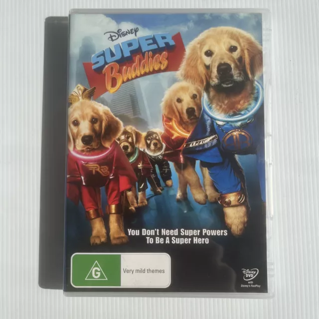 Super Buddies Movie Disney DVD Region 4 PAL Kids Dog Puppy Childrens