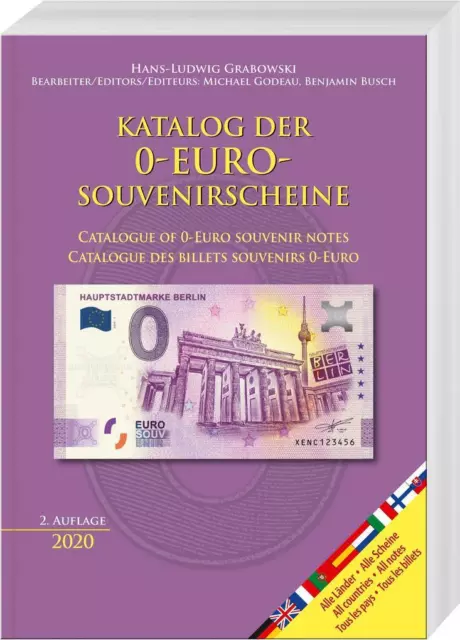 Katalog der 0-Euro-Souvenirscheine | Hans-Ludwig Grabowski | 2020 | deutsch