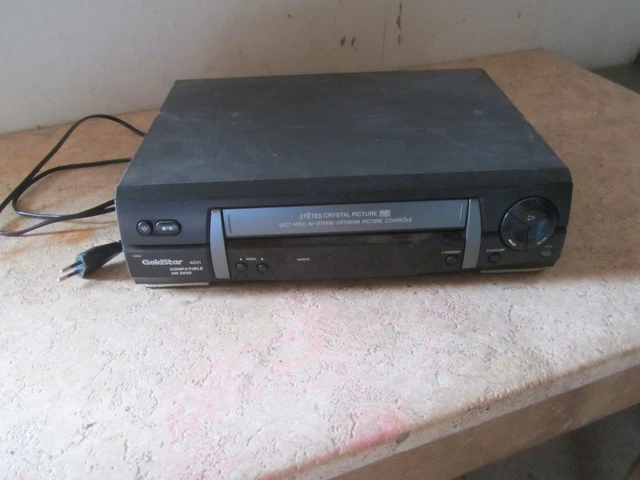 Magnétoscope VHS 6 Têtes HiFi Stéréo Reconditionné - Garantie 2 Ans (avec télécommande