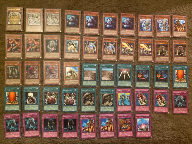 Yugioh Structure Deck Invincible Fortress 48 Card Lot Com Ultra Rare Holo 1st ED