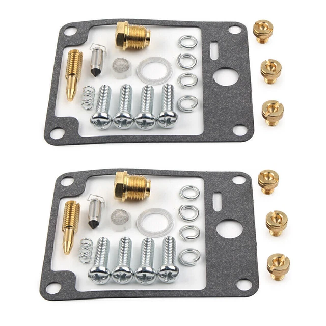 KIT RIPARAZIONE CARBURATORE 2 Set Per YAMAHA XV1100 XV1000 VIRAGO XV kit-riparazione-carburatore-2-set-per-yamaha-xv1100-xv1000-virago-xv