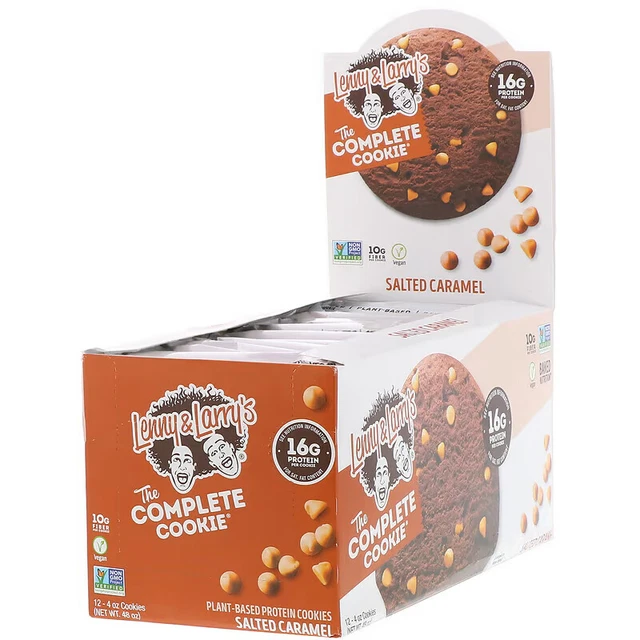 Lenny & Larry The Complete Cookie 12 x 113 g caja de caramelo salado [MHD 04/23] 2