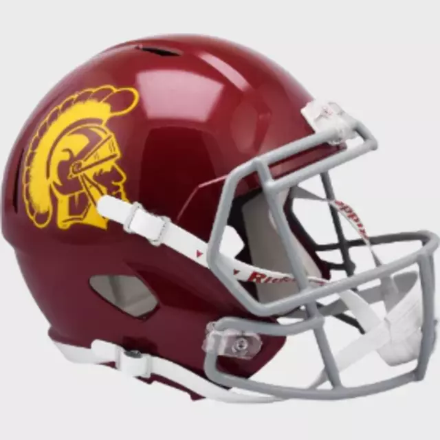 USC Trojans Full Size Speed Replica Football Helmet- NCAA.