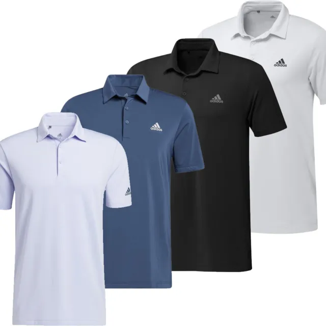 adidas Golf Ultimate365 Solid Mens Short Sleeve Polo Shirt (All Colours)