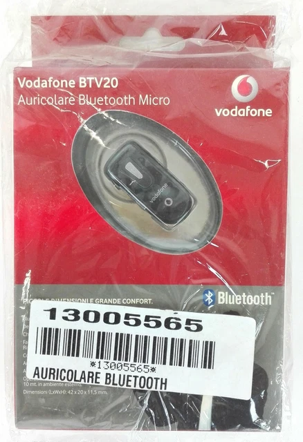 Vodafone BTV-20 - Headset Bluetooth - New with Box