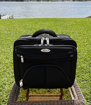 Samsonite Wheeled Portfolio Laptop Rolling Carry-On Briefcase Bag 935885