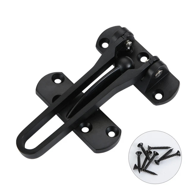 Door Security Guard Zinc Alloy Swing Bar Lock Swing Bar Door Guard Lock