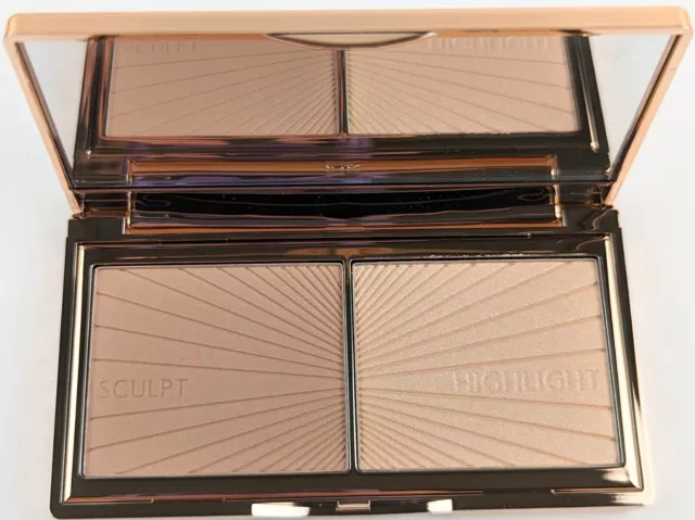 Charlotte Tilbury Filmstar Bronze & Glow Light/Medium Mini Contour Duo NIB