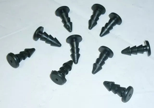 .10x topes de goma para moqueta alfombra SEAT 600 850 124 1430 127 128 sport