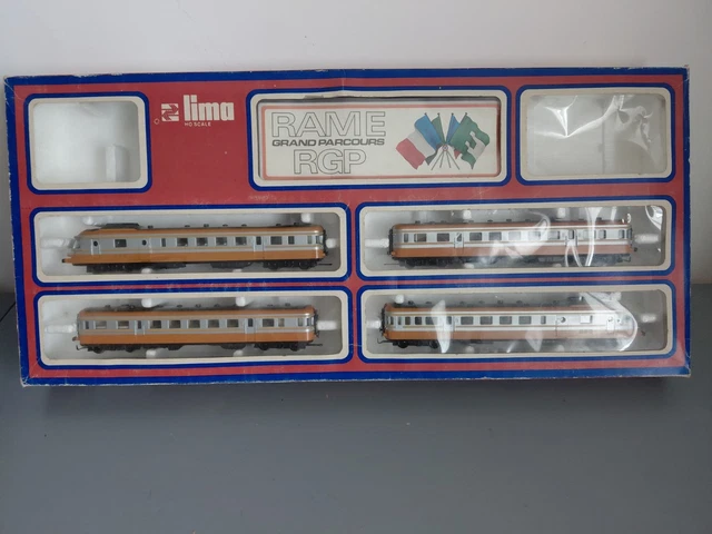 Autorail HO LIMA Collection. FS. ALn 668.3328 +. ALn 668.3335 Ref