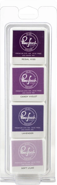 Pinkfresh Studio Premium Dye Cube Ink Pads 4 Colors-Soul Of Provence PFDIC-07