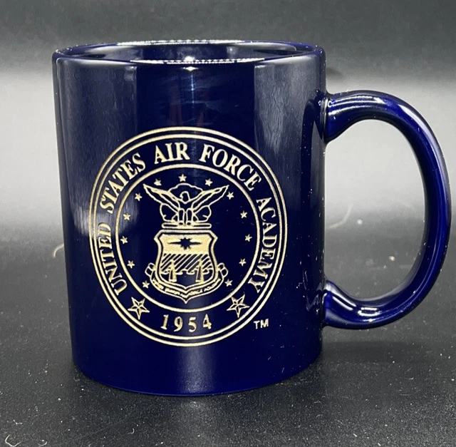 VINTAGE UNITED STATES Air Force Academy 1954 Coffee Cup Mug USAF