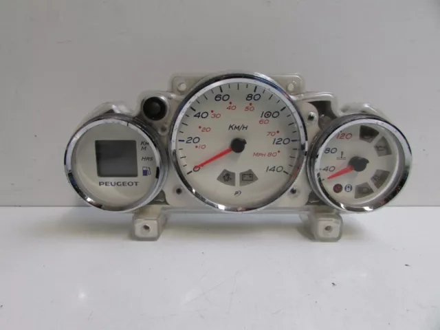 Peugeot Elystar 125 Clocks, Speedo, Mileage Unknown, 2003 J3