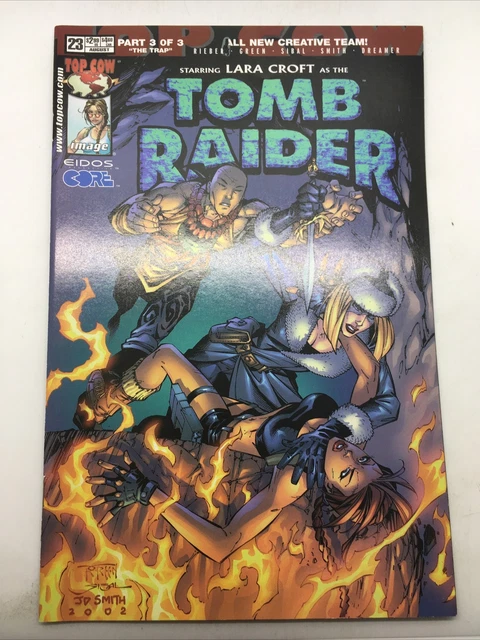 Tomb Raider 22 Vol 1 Newsstand Variant rare Top Cow Image Comics