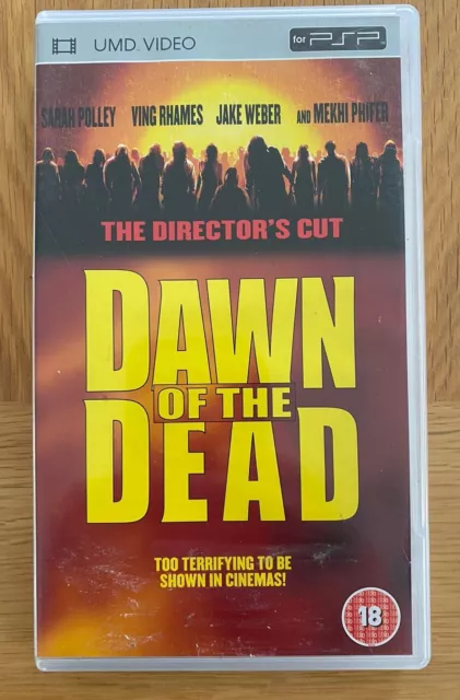 Dawn Of The Dead Sony PSP UMD Film - VGC Complete With Insert
