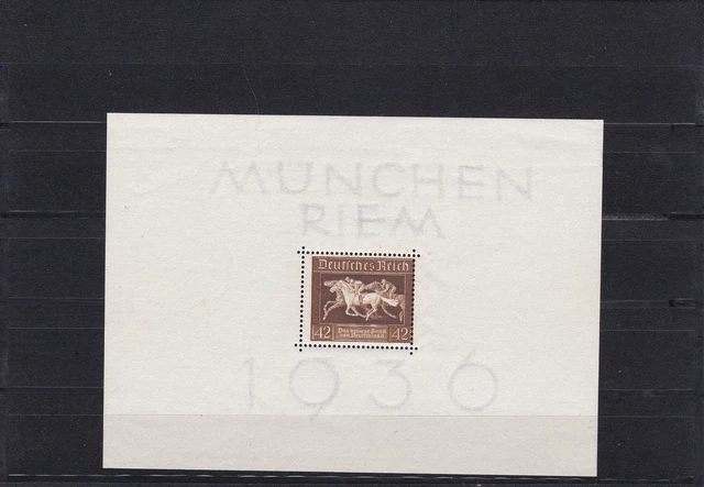 Deutsches Reich: MiNr. Block 4, **, Verzähnung, BPP Foto Attest