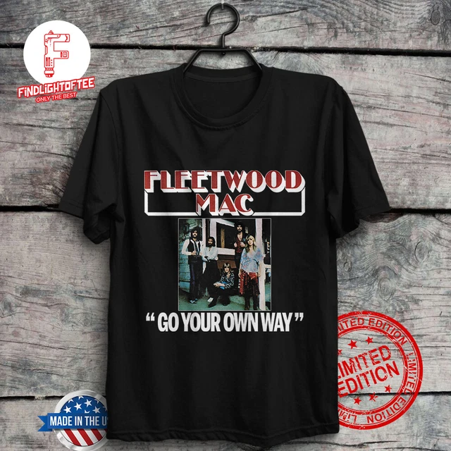 Fleetwood Mac Go Your Own Way T-Shirt Stevie Nicks Lindsey Buckingham Rumours