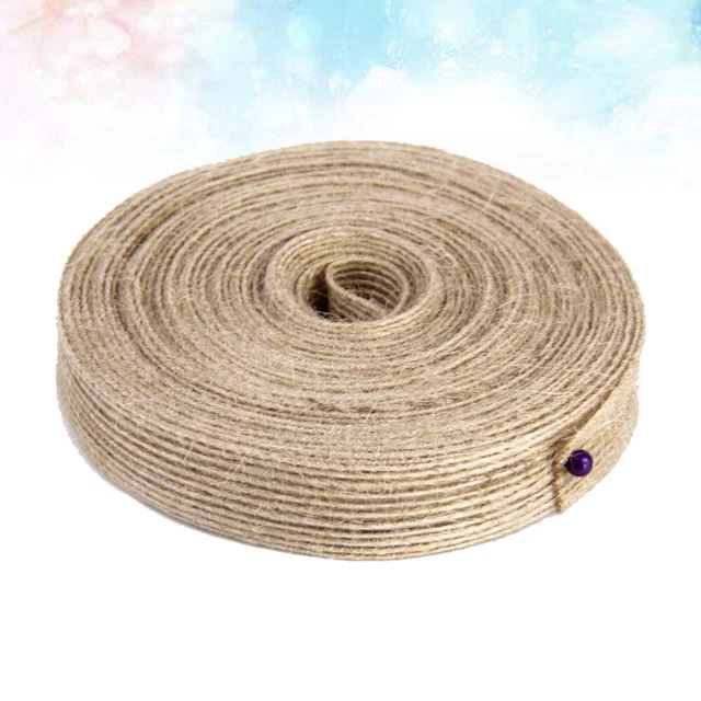 1 rolle von Jute Band Diy Kranz Bogen Hochzeit Verzierungen Bogen Vintage Band