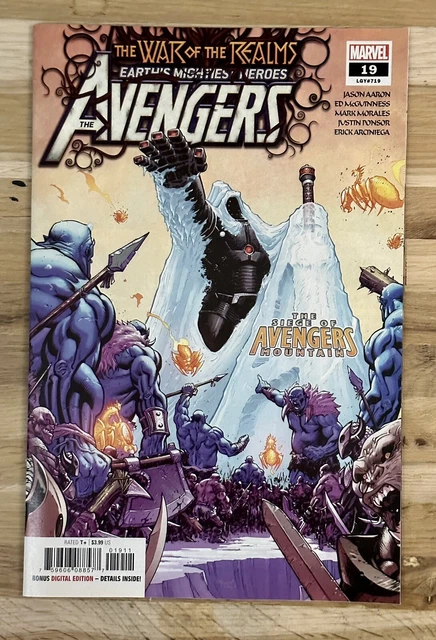 Avengers 19 Marvel Comics War of the Realms Tie-in Malekith