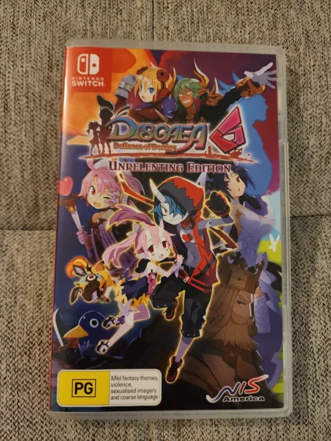 Disgaea 6: Defiance Of Destiny Unrelenting Edition - Switch