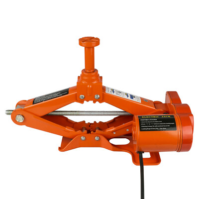 Elettrica 3t 12v CRIC a pantografo AUTO SOLLEVATORE CARRELLO PNEUMATICI LIFT CAMBIO NUOVO 