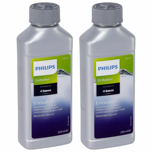 2 x PHILIPS SAECO CA6700 Entkalker 250ml