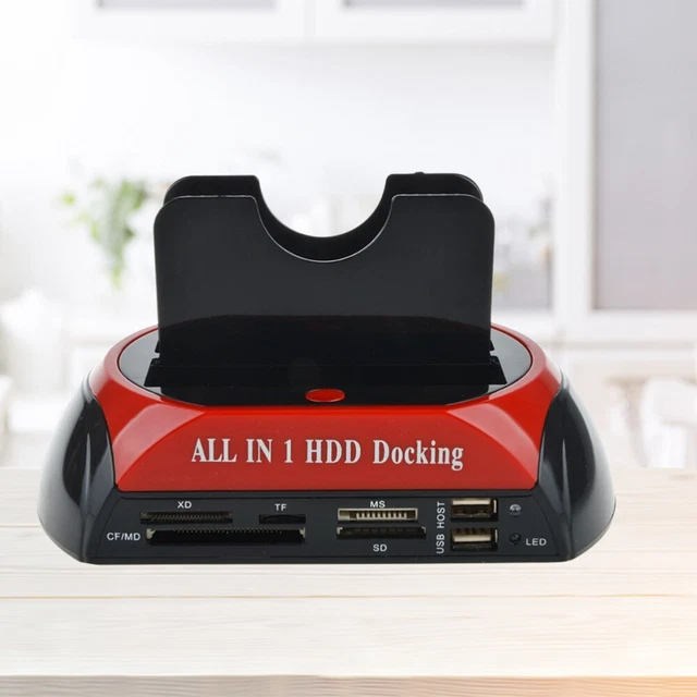 HDD DOCKING STATION Hard Drive Toaster USB Drives Serial Port £32.99