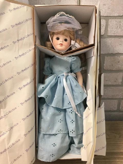 Vintage 1981 Marjorie Spangler Porcelain Doll "Nannette" 16" tall