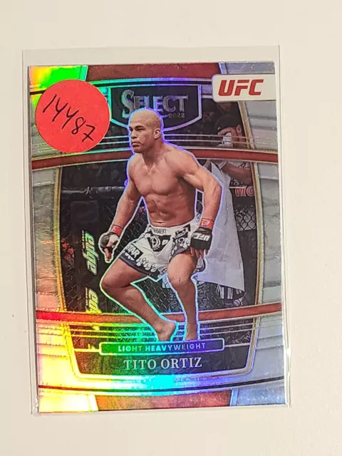 Tito Ortiz #22  2022 Panini Select Ufc