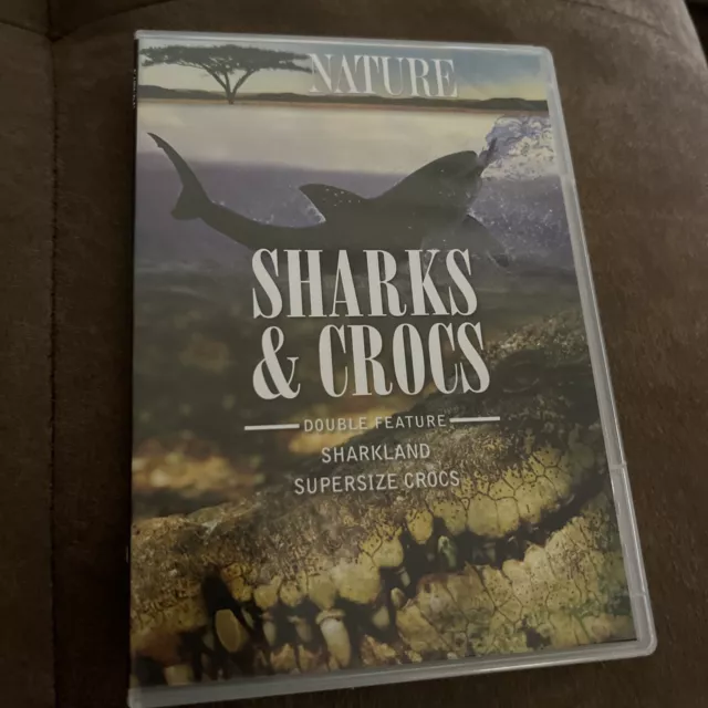 Nature "Sharks & Crocs" DVD PBS WNET 2007 Predators Crocodiles Conservation