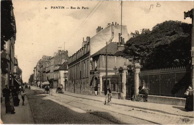 CPA PANTIN Rue de Paris (1353382)