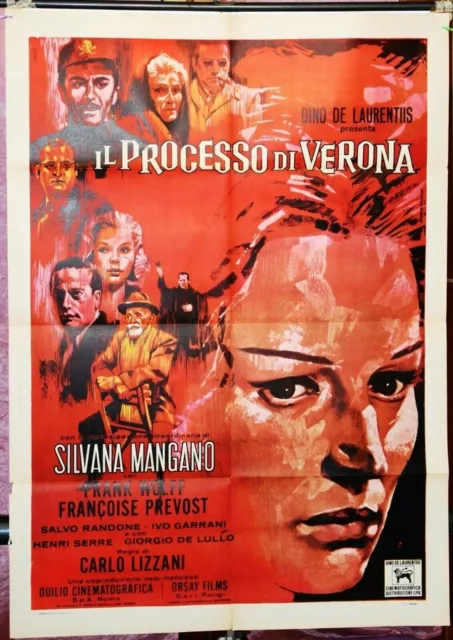 MANIFESTO 2F  IL PROCESSO DI VERONA SILVANA MANGANO  FRANK WOLF Françoise Prévos