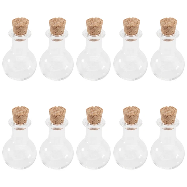 10 PCS Bouteille De Parfum Bouteilles En Verre Miniatures Brancher