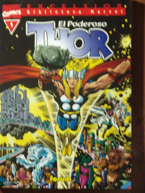 Bilbioteca Marvel THOR de Forum COMPLETA 37 tomitos