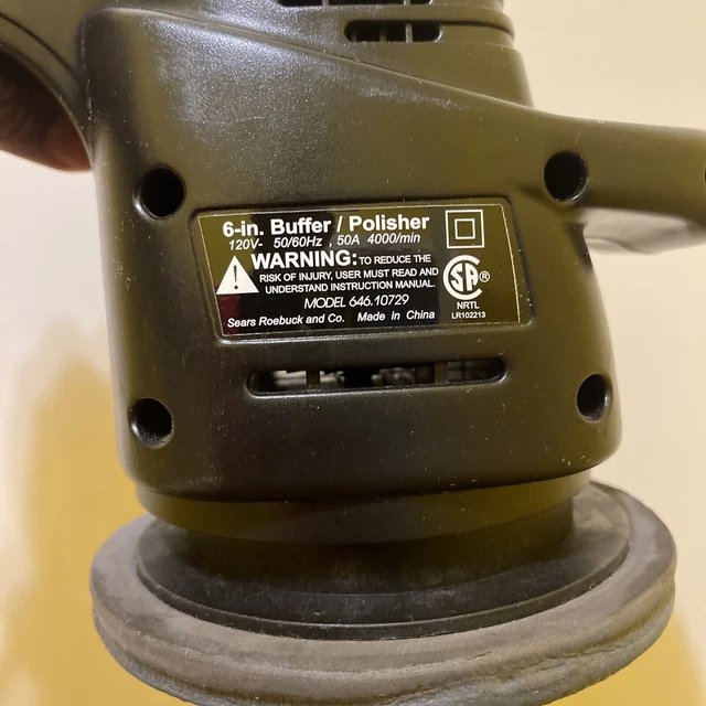 CRAFTSMAN SEARS AND Roebuck 6 inch Polisher / Buffer Model 646.10729