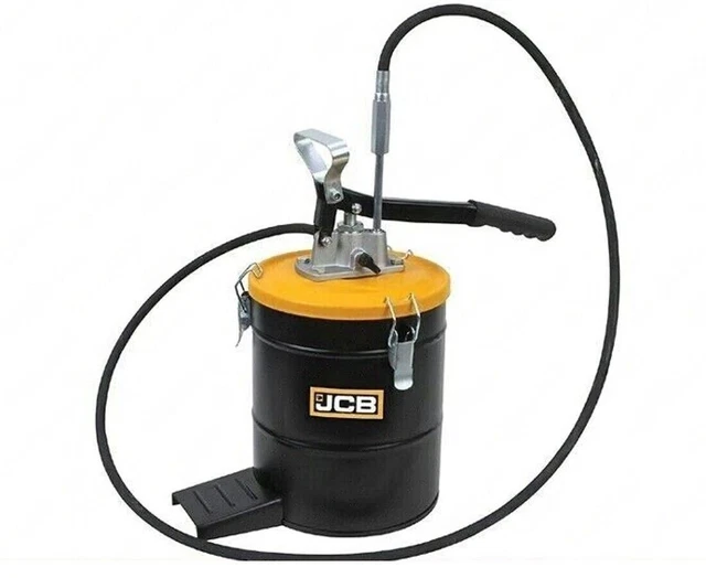 JCB Tools High Pressure Bucket Grease Pump with 8 kg Grease Bucket 22026012